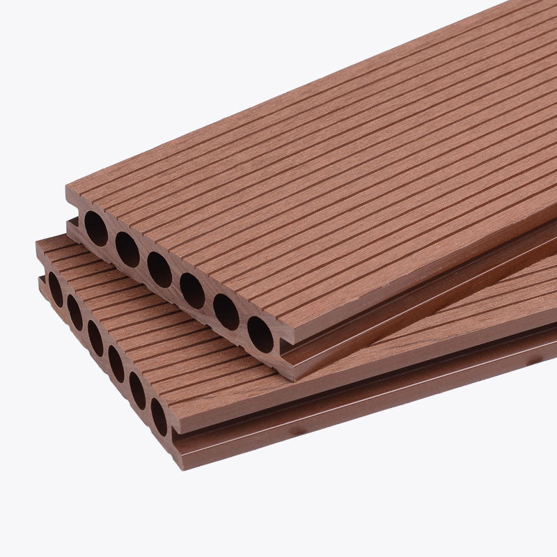 Embossed Nailed Decking Tiles Composite 118" x 5.5" Tile Kit Outdoor Patio