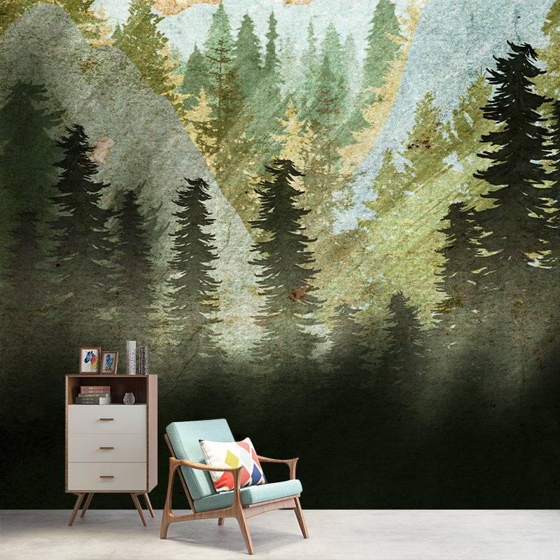 Dreamland Illustration Mural Wallpaper Environment Friendly Indoor Wall Mural