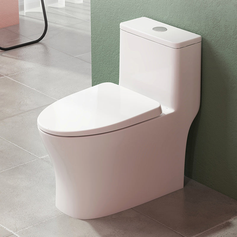 Modern Floor Mounted Toilet Slow Close Seat Included Toilet Bowl for Bathroom