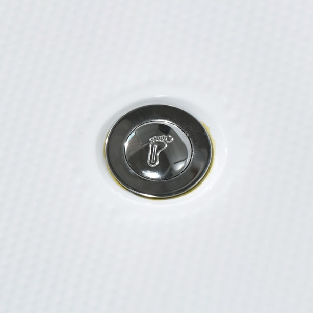 Modern Oval Bathtub Acrylic Freestanding Soaking White Back to Wall Bath