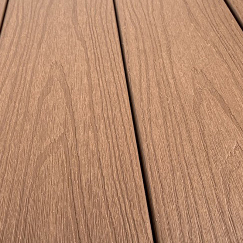 Embossed Patio Flooring Tiles Composite Nailed Flooring Tiles Garden