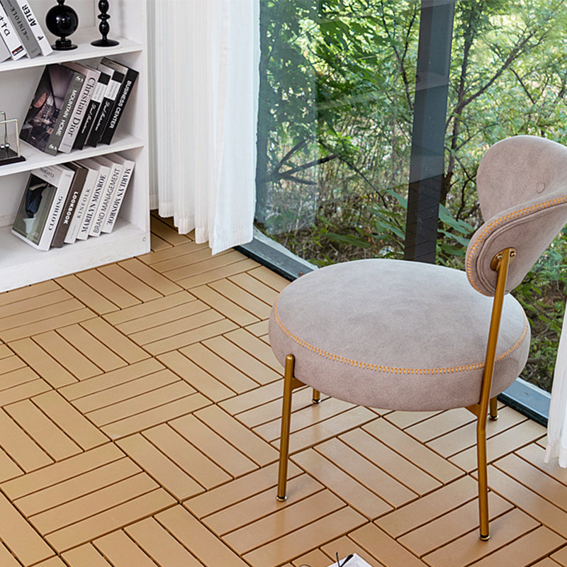 Modern Style WPC Flooring Anti-corrosion Square Wood Flooring