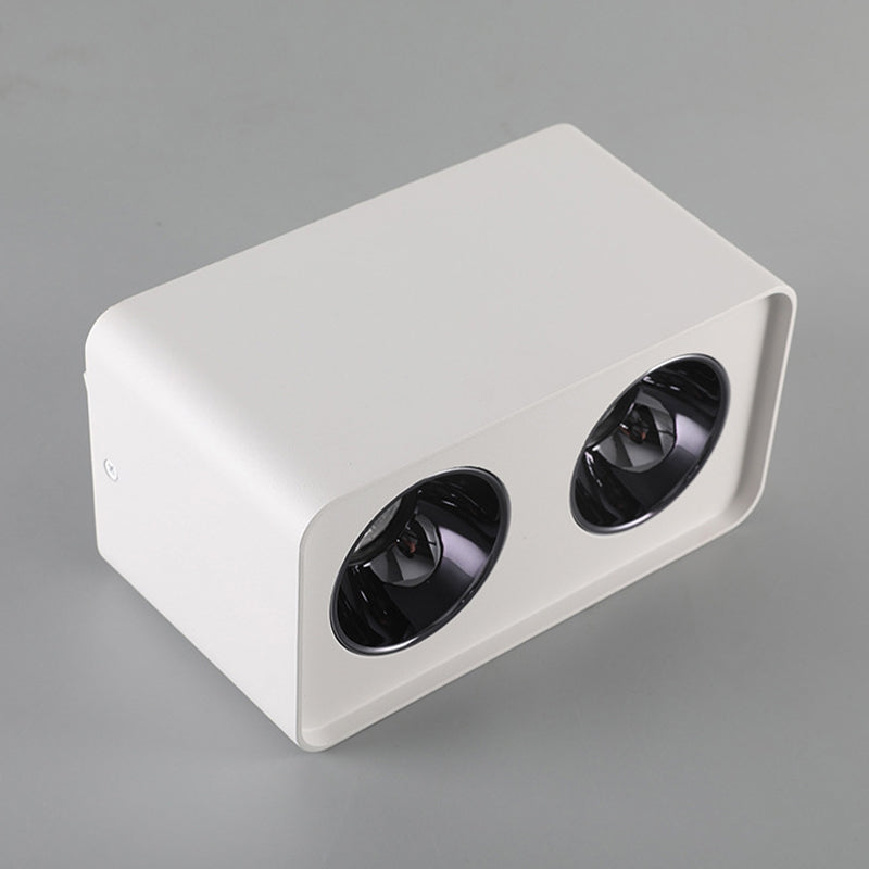 Metal Rectangle Flush Mount Lamp Modern Flush Ceiling Light Fixture