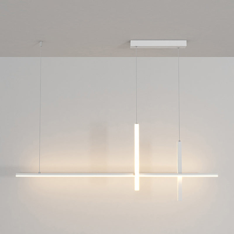 Modern White/Black Kitchen Island Lighting LED Ceiling Light for Dining Room