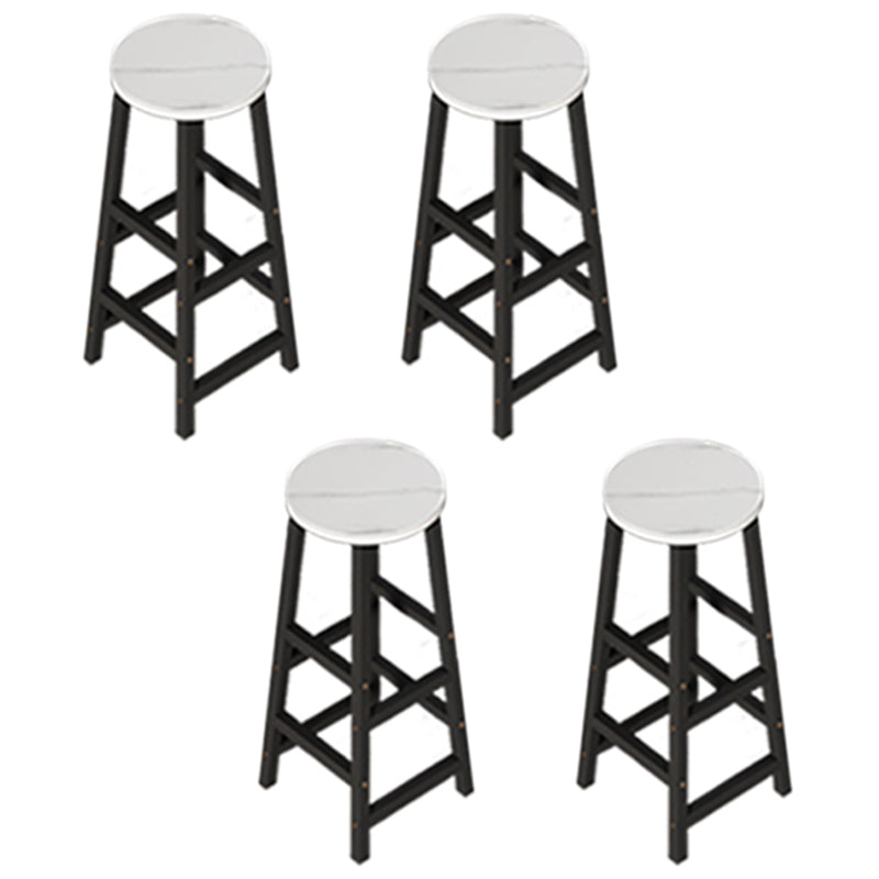 Rectangle Counter Height Pub Set 1/3/4/5/6/7 Pcs Iron Frame Bar Table and Stools
