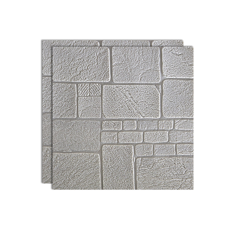 Modern Wall Paneling 3D Bricks Peel and Stick Waterproof Wall Paneling