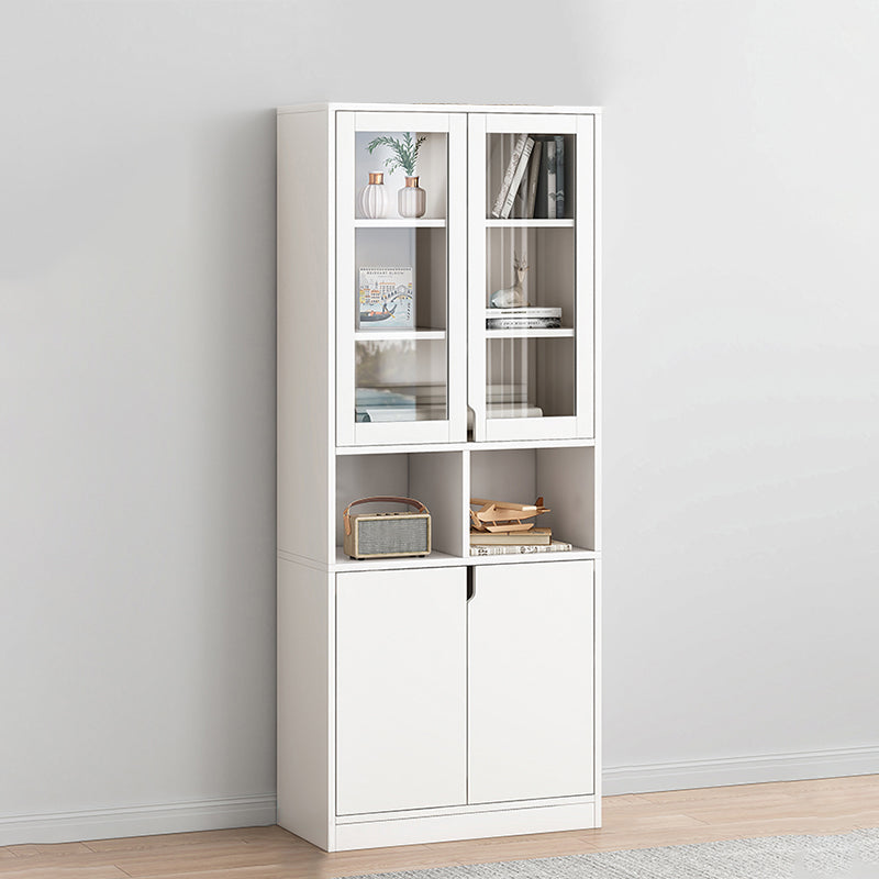 Contemporary Manufactured Wood Accent Cabinet Rectangle Accent Cabinet