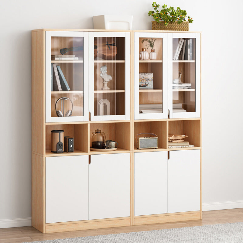 Contemporary Manufactured Wood Accent Cabinet Rectangle Accent Cabinet