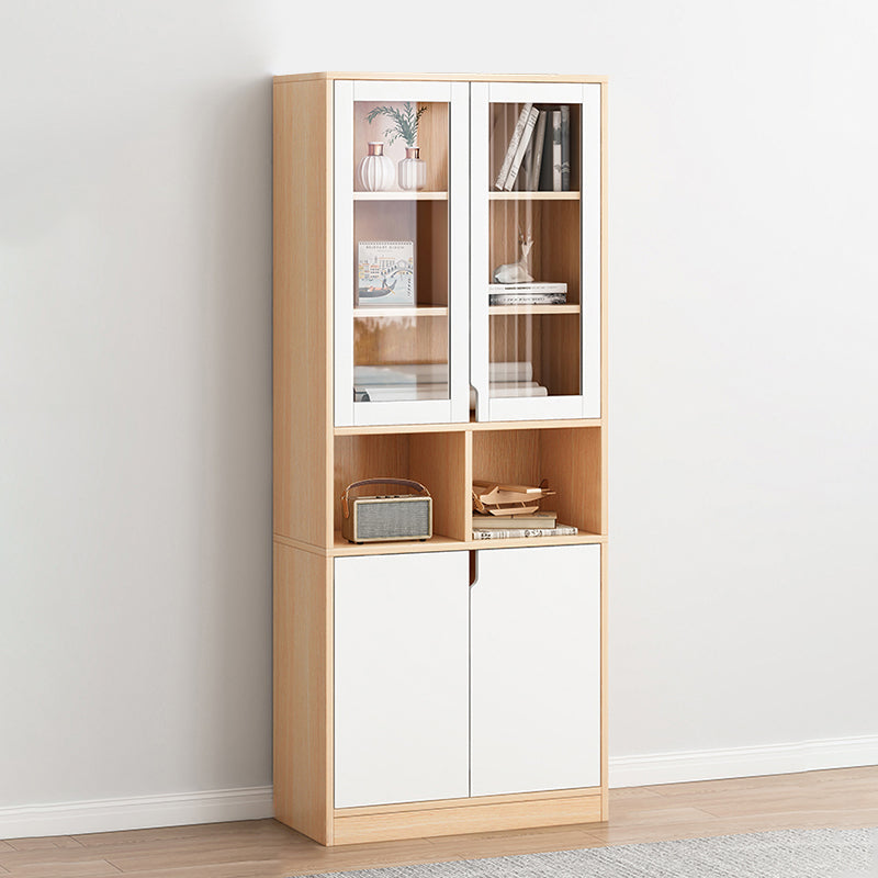 Contemporary Manufactured Wood Accent Cabinet Rectangle Accent Cabinet