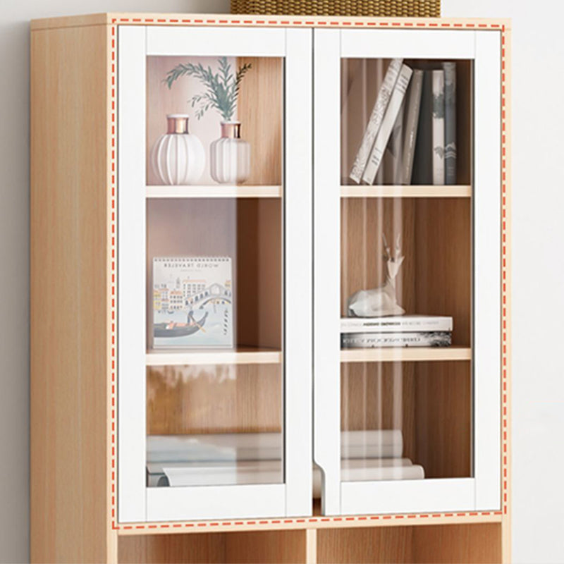Contemporary Manufactured Wood Accent Cabinet Rectangle Accent Cabinet
