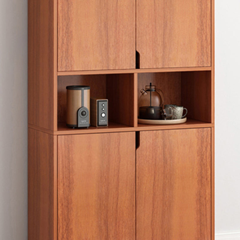 Contemporary Manufactured Wood Accent Cabinet Rectangle Accent Cabinet