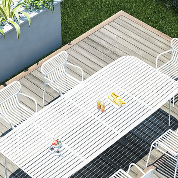 Modern Bistro Table Set 1/6/7 Pcs Metal Bistro Table and Chairs