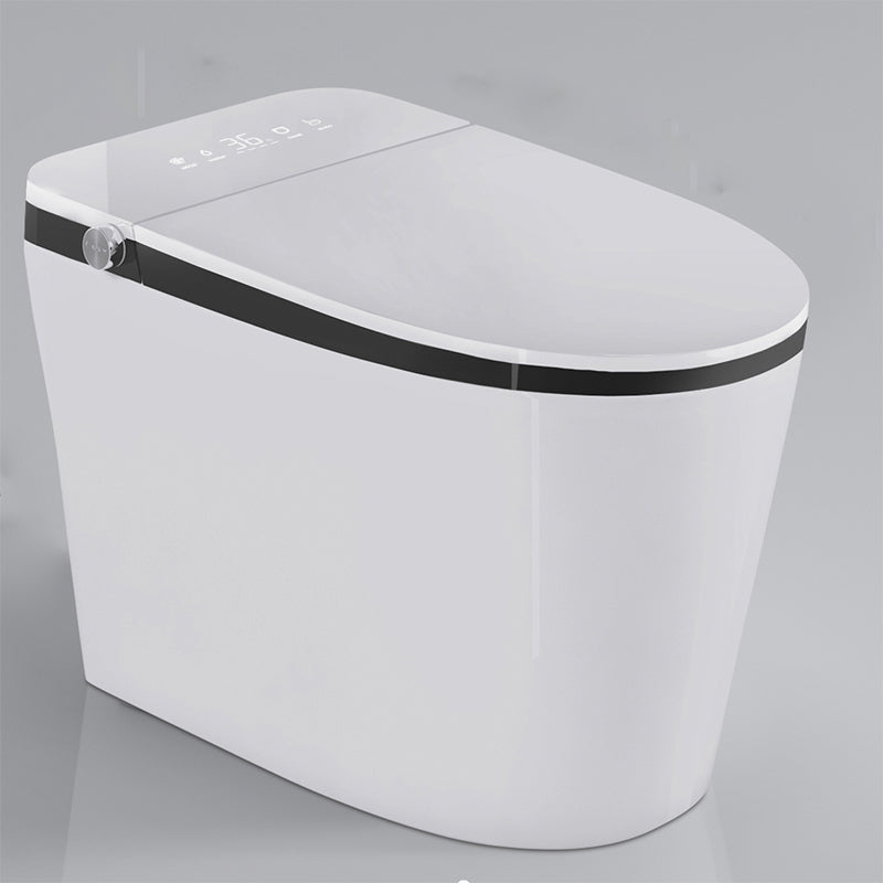Modern Floor Mounted Toilet Bowl Porcelain Siphon Jet All In One Toilet