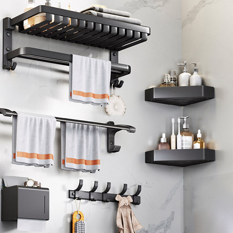 Traditional Black Bathroom Accessory As Individual Or As a Set