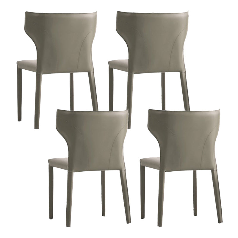 Contemporary 1/4/5 Pieces Dining Room Set Rectangle Stone Furniture in Black