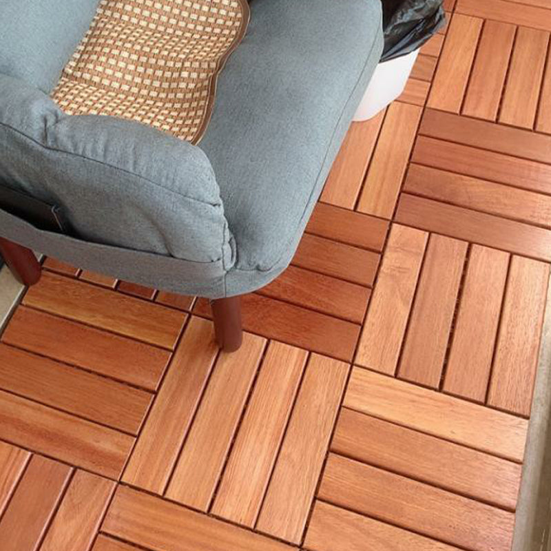Outdoors Mildew Resistant Laminate Floor Dark Wood Laminate Plank Flooring