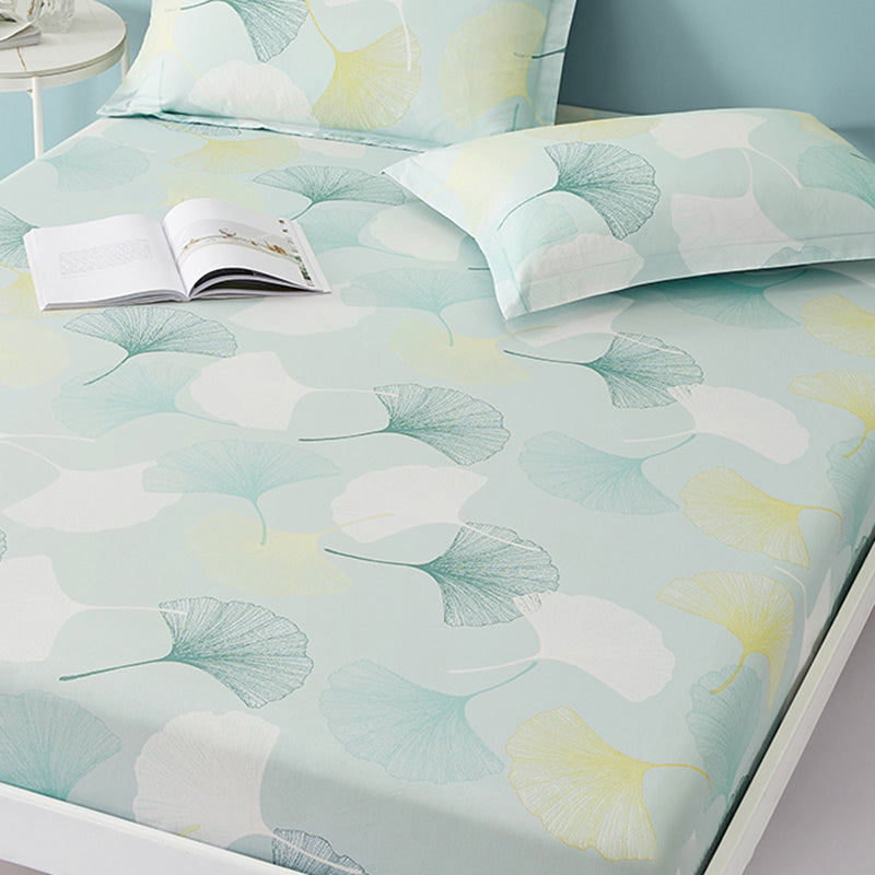 Sheet Sets Cotton Floral Printed Super Soft Wrinkle Resistant Breathable Bed Sheet Set