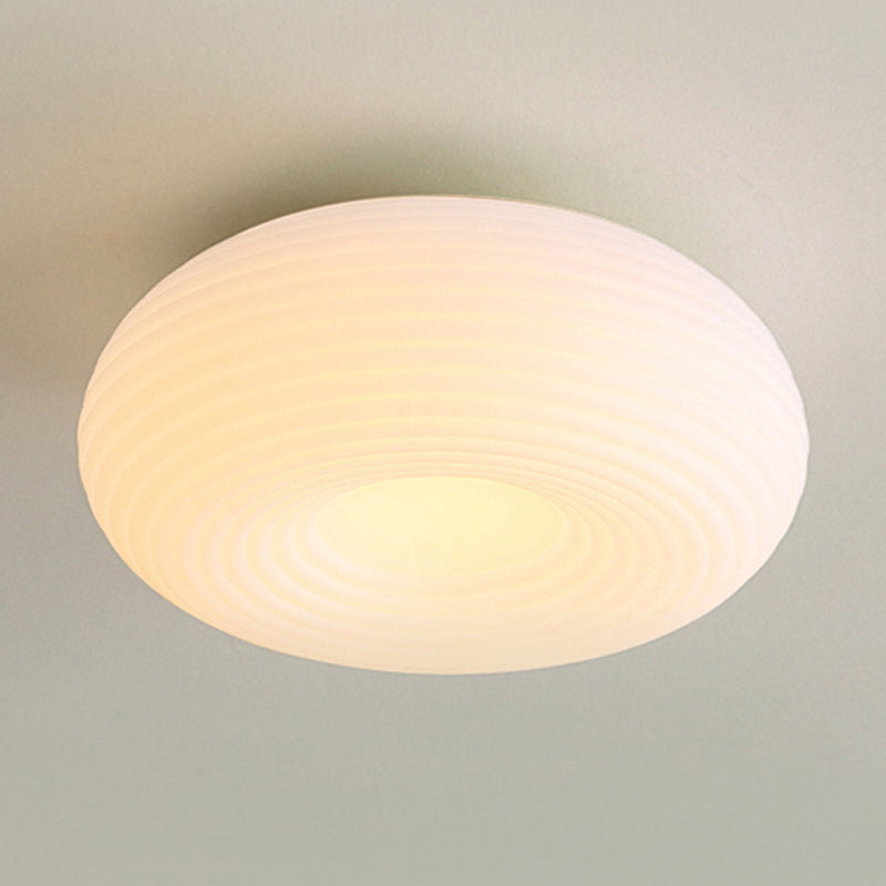 White Flush Mount Lighting Modernism LED Ceiling Light for Hallway