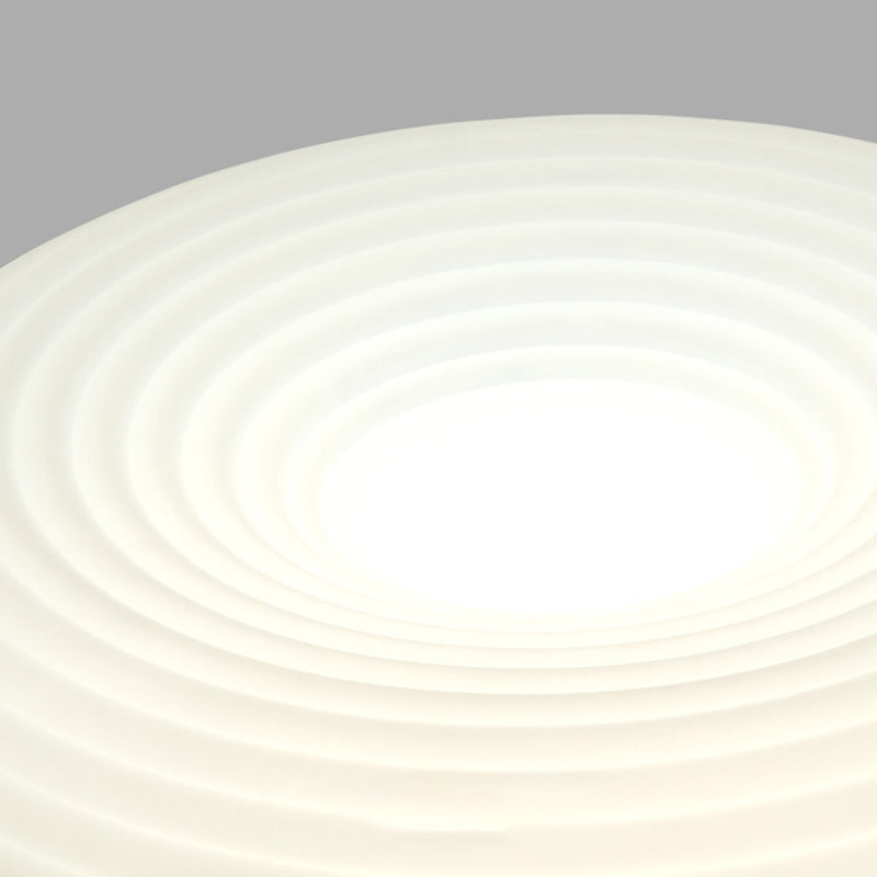 White Flush Mount Lighting Modernism LED Ceiling Light for Hallway