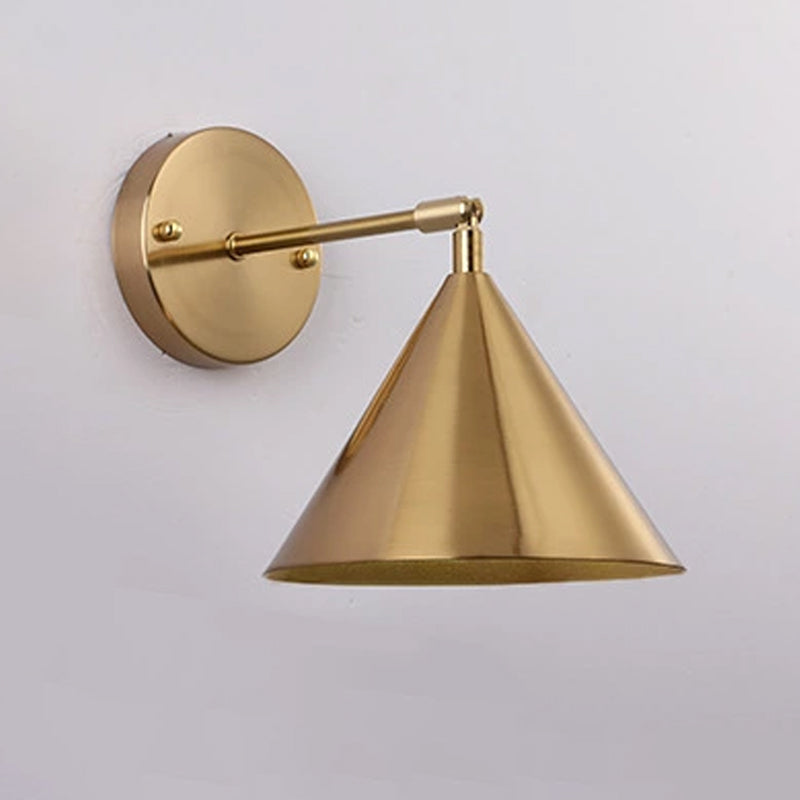 Modern Gold Vanity Lighting Metal Wall Light Fixture for Bathroom