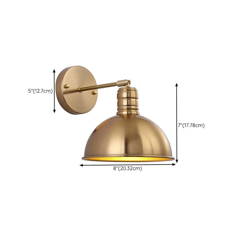 Modern Gold Vanity Lighting Metal Wall Light Fixture for Bathroom