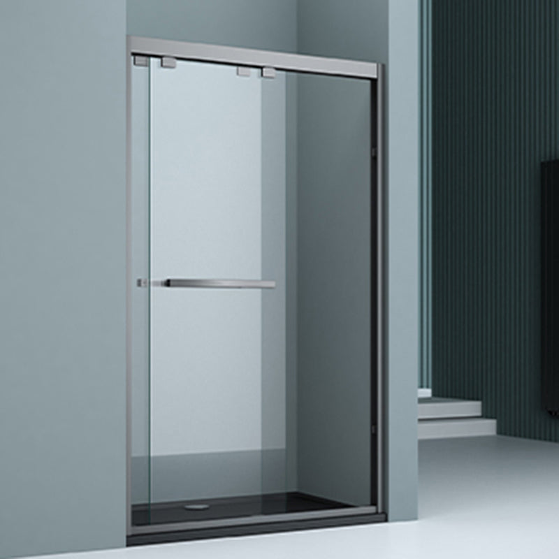 Clear Tempered Shower Door Double Sliding Shower Bath Door with 2 Door Handles