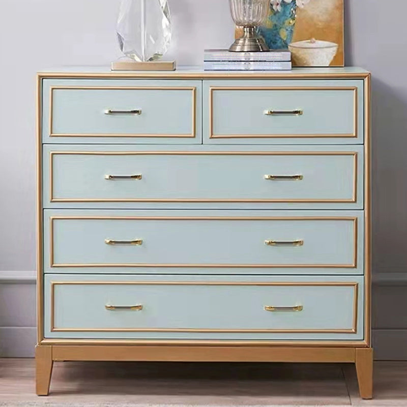 Wooden Dresser Classic Glam Storage Chest Dresser with Drawers