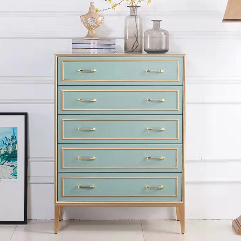 Wooden Dresser Classic Glam Storage Chest Dresser with Drawers