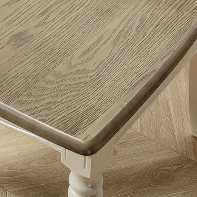 Rectangle Dining Table Solid Wood 4 Legs Dining Table for Dining Room
