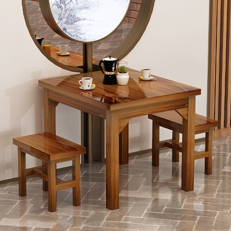 Modern Style Dining Table Solid Wood Dining Table for Dining Room