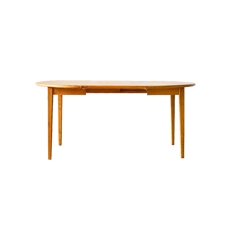 Extendable Dining Table Solid Wood Dining Table for Dining Room
