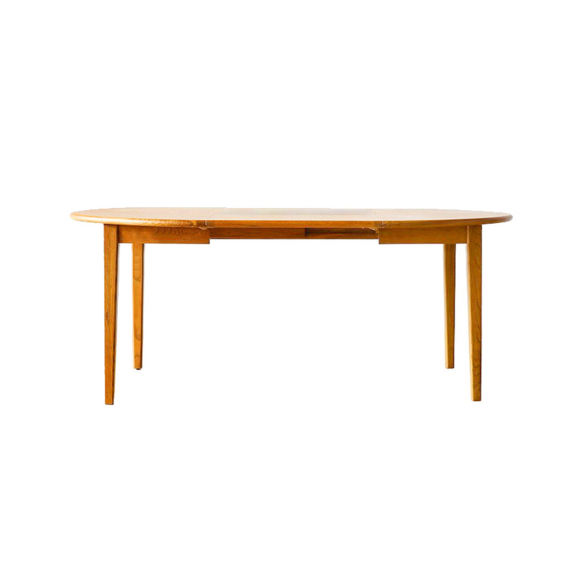 Extendable Dining Table Solid Wood Dining Table for Dining Room