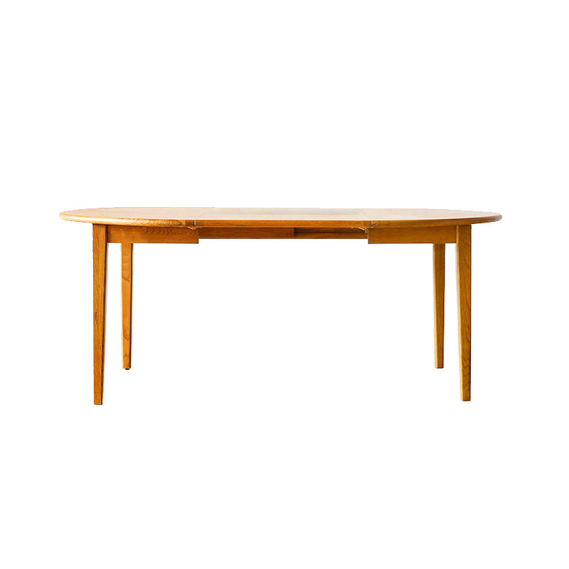 Extendable Dining Table Solid Wood Dining Table for Dining Room