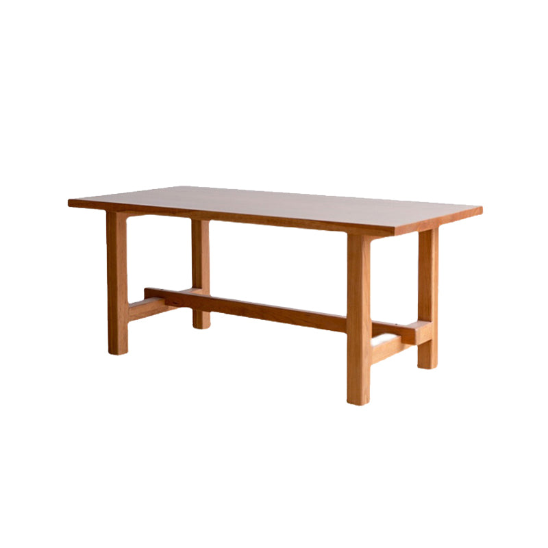 Modern Trestle Dining Table Solid Wood Dining Table for Dining Room