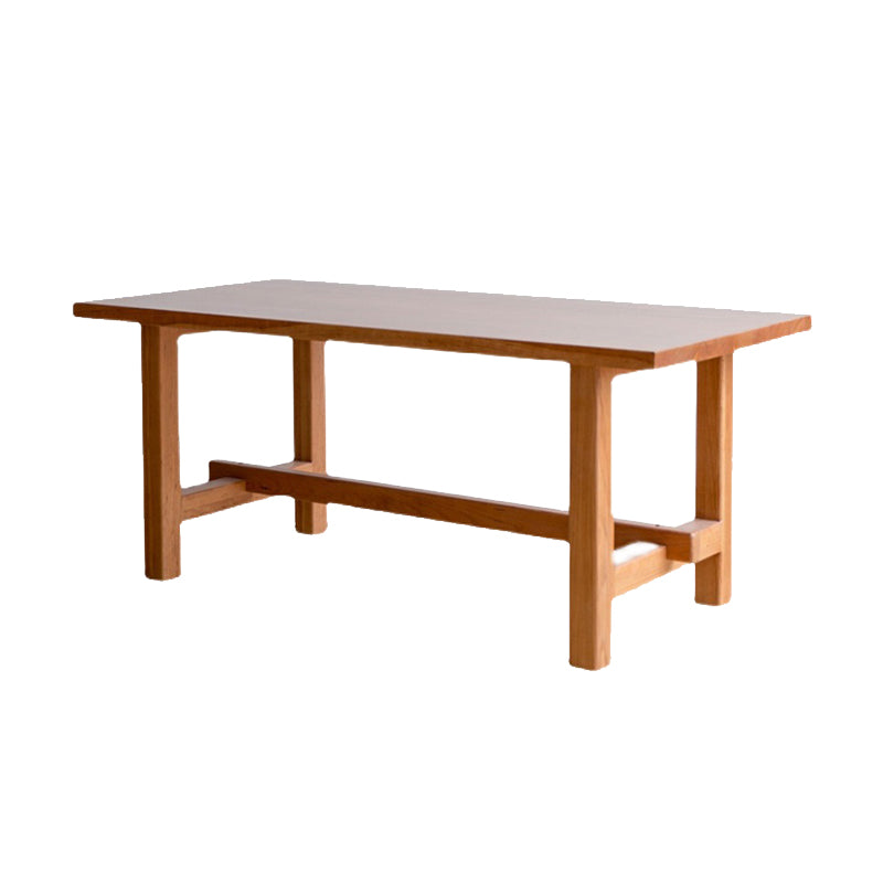 Modern Trestle Dining Table Solid Wood Dining Table for Dining Room