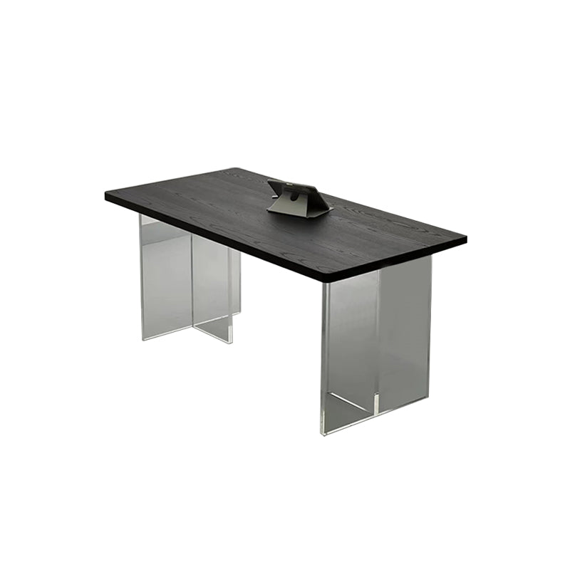 Modern Rectangle Dining Table Solid Wood Dining Table for Dining Room