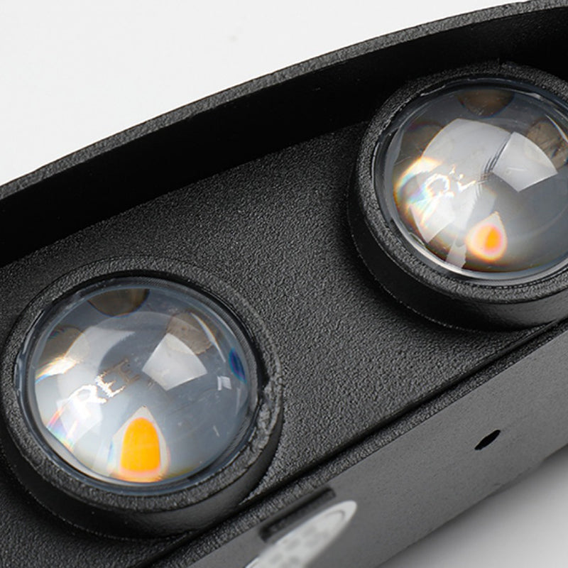 Metal Wall Sconce Lighting Black/White Wall Mounted Lights for Outdoor