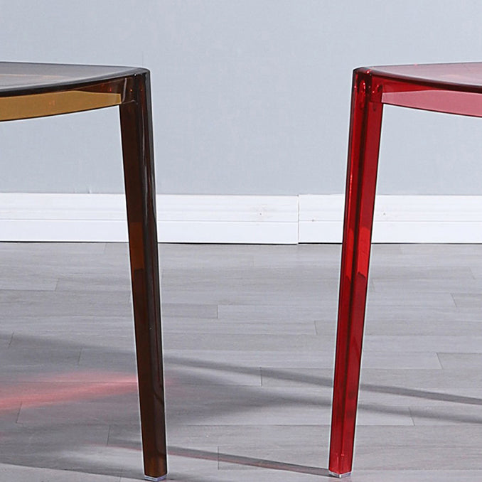 Modern Style Side Chair Plastic Side Dining Chair for Home Use
