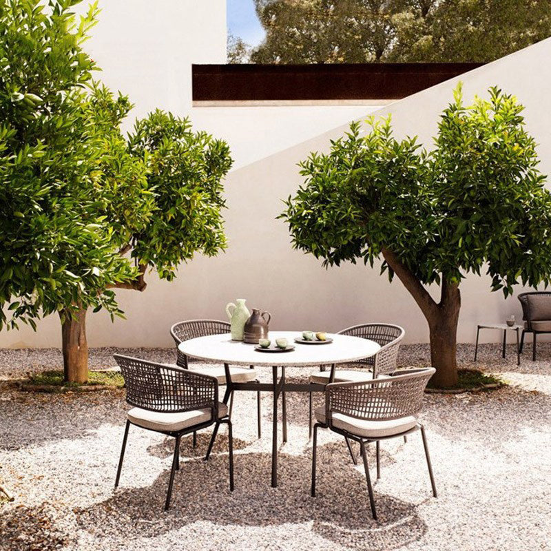 Contemporary Style 1/5/7/10 Pcs Dining Set Stoner Dining Table Set