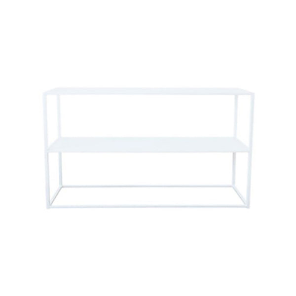 Contemporary Style Console Table Rectangle Metal Accent Table