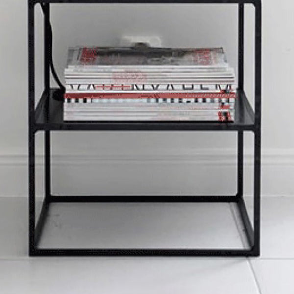 Contemporary Style Console Table Rectangle Metal Accent Table