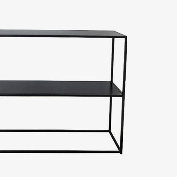 Contemporary Style Console Table Rectangle Metal Accent Table
