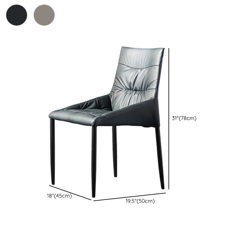 Contemporary 1/4/5 Pieces Dining Room Set Stone Rectangle Furniture in Black
