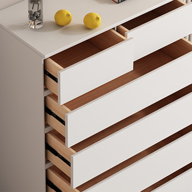 Contemporary Dresser Wooden Storage Chest Dresser with 6 Drawers