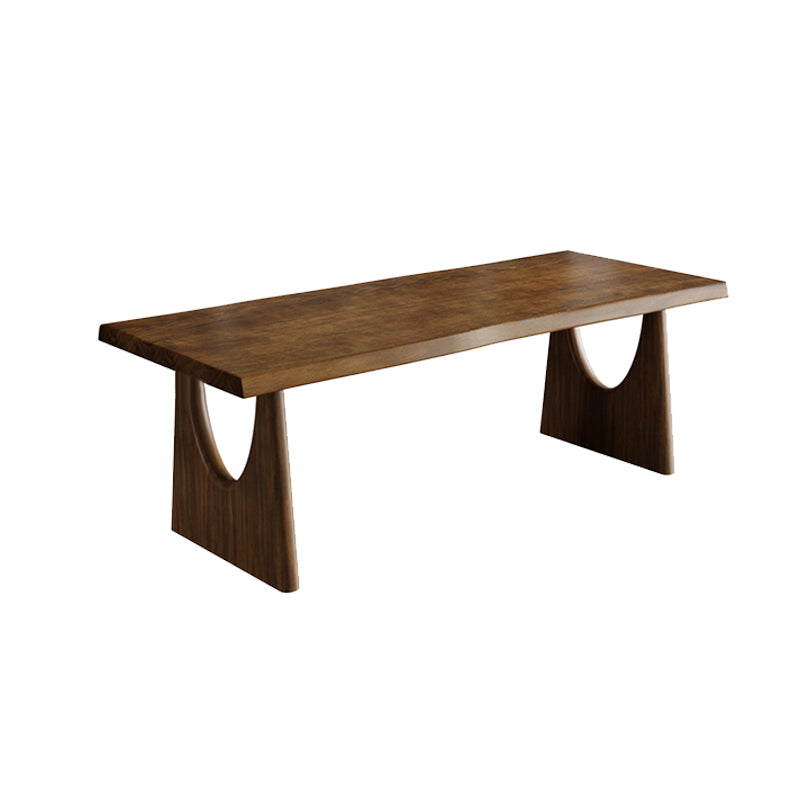 Modern Style Rectangle Dining Table Solid Wood Dining Table for Dining Room
