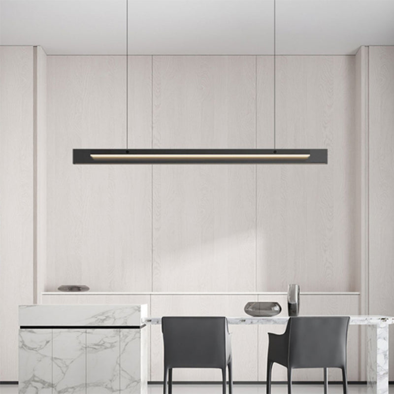Glass Shade Ceiling Pendant Light Modern LED Kitchen Island Lighting Ideas