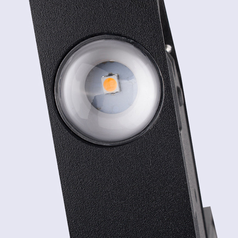 Modern Wall Sconce Waterproof Outdoor Sconce Light Fixture in Black