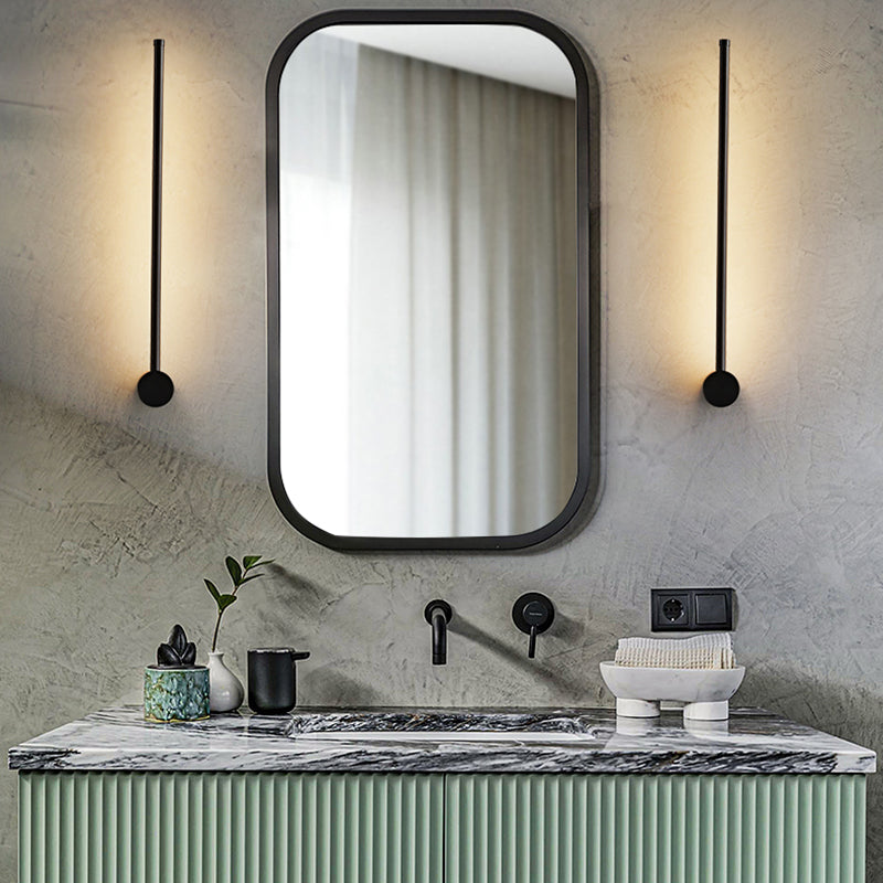 Modern Wall Lamp Linear LED Wall Vanity Lights for Powder Room Washroom