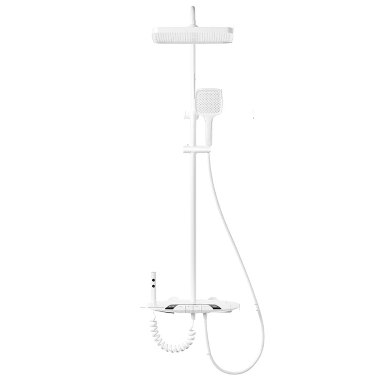 Modern Shower System Solid Color Thermostatic Bath Tub and Shower Head Set