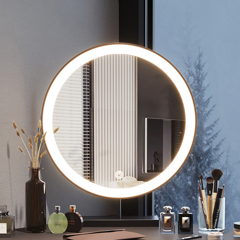 Modern Make-up Vanity with 3 Drawers in Black Solid Wood Vanity Desk